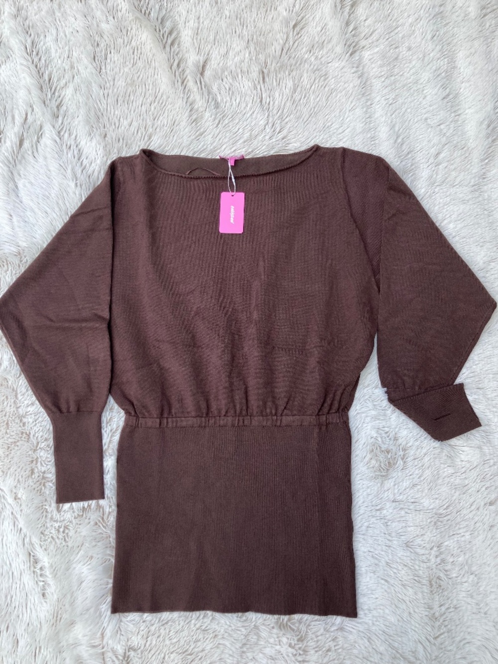 NWT Edikted Womens off the shoulder dress size Large